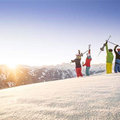 Sonnenskilauf in Flachau