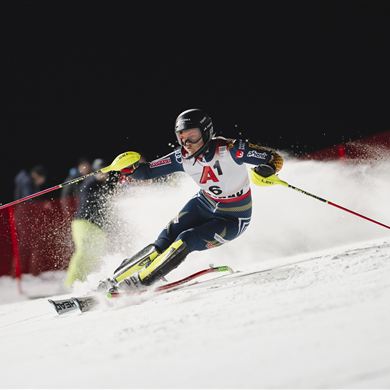Weltcup Flachau Slalomläuferin