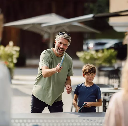 Garten im RESL Resort