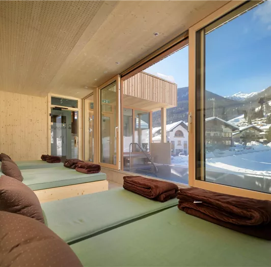 Das Hallenbad/der FamilienSpa-Bereich im Hotel Tirolerhof in Flachau.