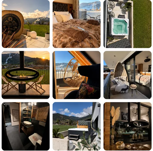 AlpenSkySuiteFlachau_Collage_Sommer2