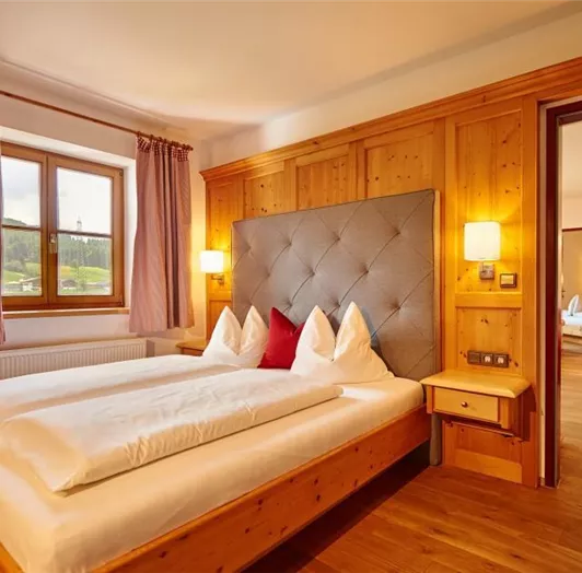 Gemütliche Schlafzimmer mit einladender Atmosphäre.