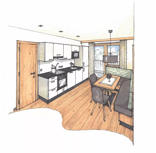 App. 2-Persp. Küche
