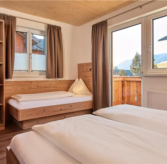 Appartement B2 Schlafzimmer