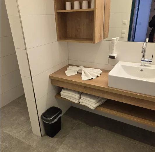 Appartement-Badezimmer