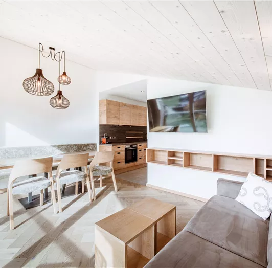 Wohnbereich im Appartement "Sinfonie"