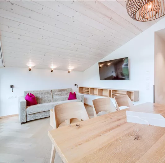 Wohnbereich im Appartement "Sinfonie"