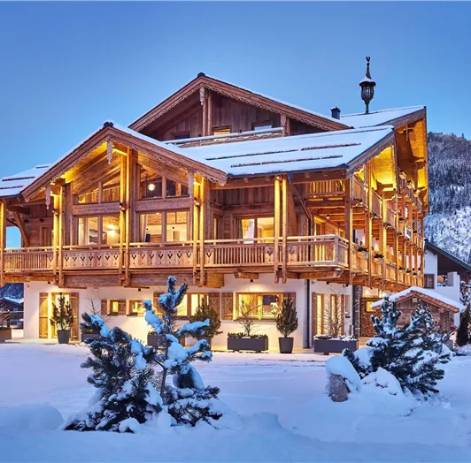 Aussenansicht Chalet Gold