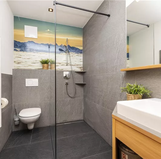 Badezimmer Appartement 1