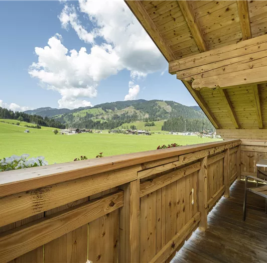 Blick auf die Berge