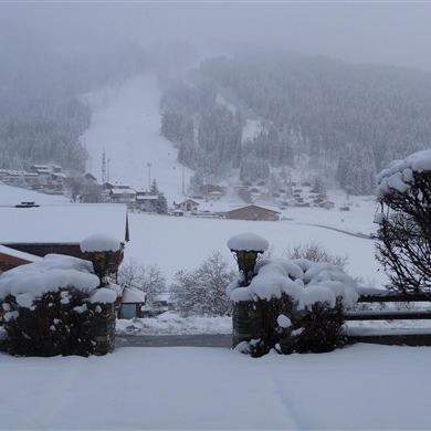 Blick auf die Piste Star-Jet 1