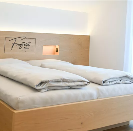 Schlafzimmer mit tollem Ausblick