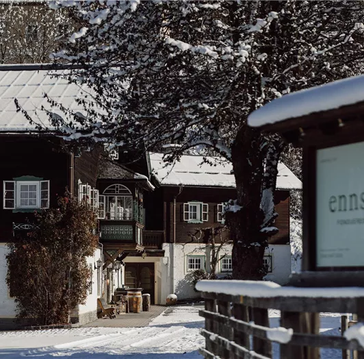 ennshof-fondue-winter-außen