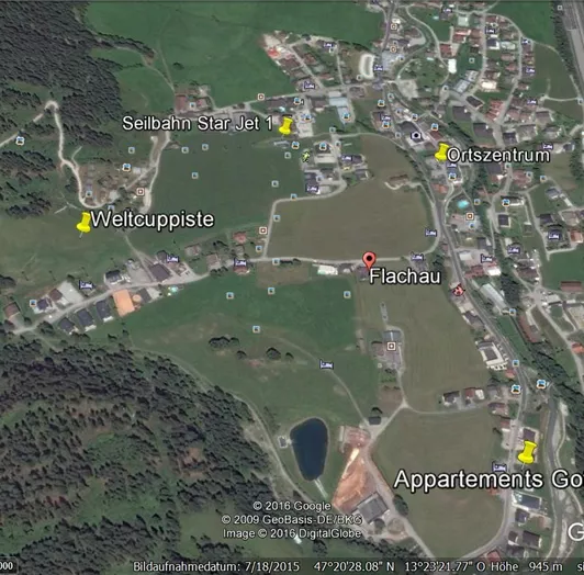 Entfernung zum Ort: 500m, zum Lift: 900m