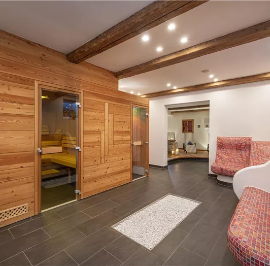 Entspannen Sie in unserer Sauna