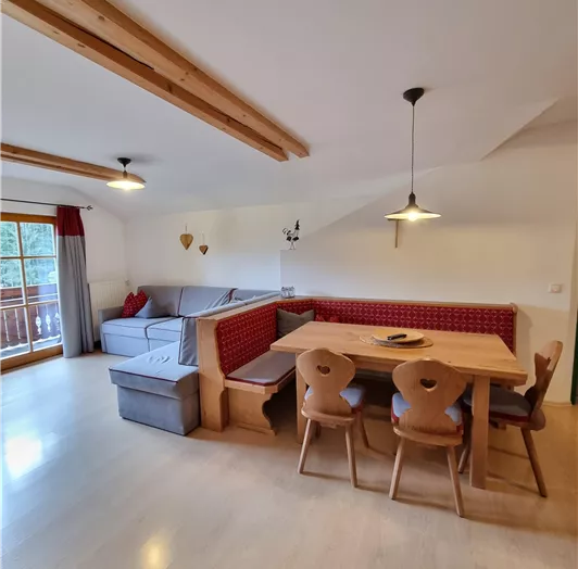 Ferienwohnung Faulkogel Wohnraum