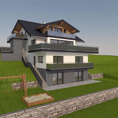 Fischis Alpen Appartement - Außenansicht