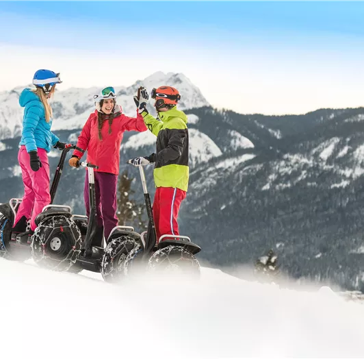 Flachau-Winter-Segway