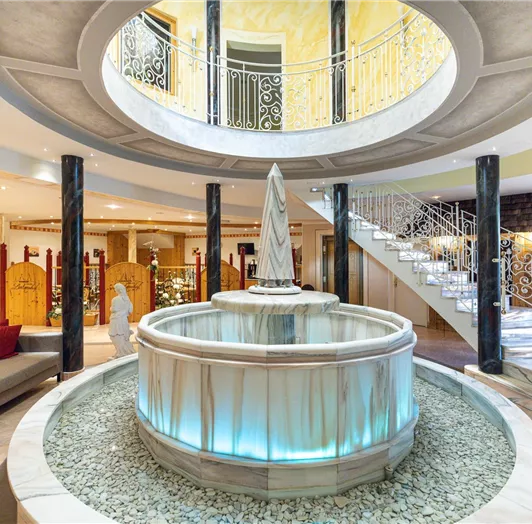 Eingangshalle-Brunnen