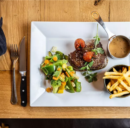 Rumpsteak Schuetzenhof Flachau Restaurant