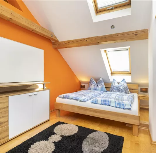 Schlafzimmer im Dachgeschoss