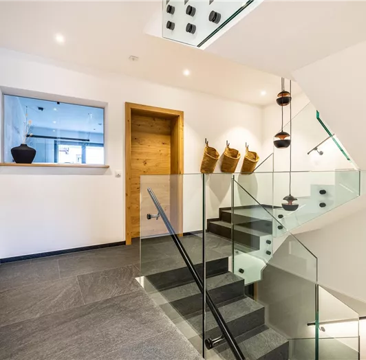 Stiegenhaus Rezeption