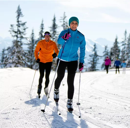 Gemütlicher, sonniger Tag zum Langlaufen © Salzbur