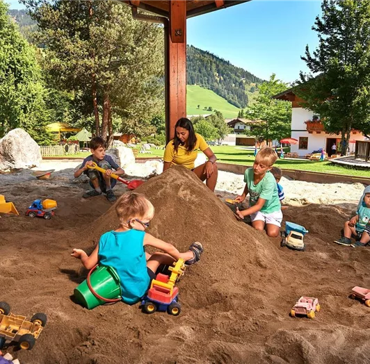 Big sand playground