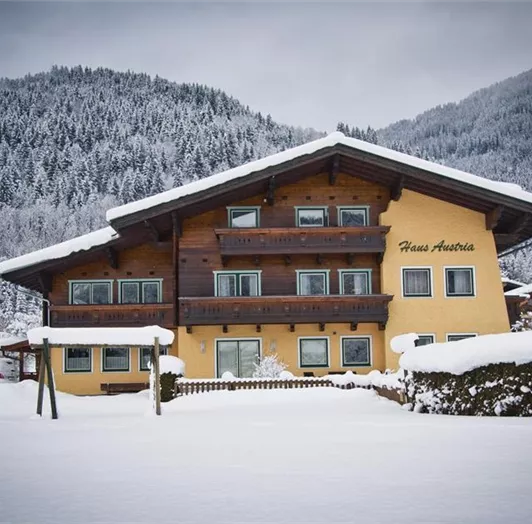 Haus Austria im Winter