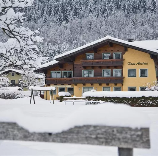 Haus Austria im Winter