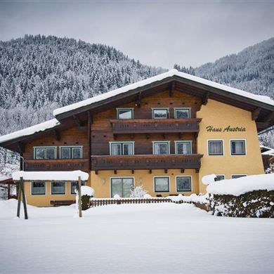 Haus Austria im Winter