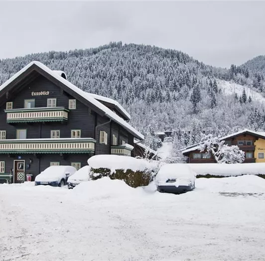 Haus Ennsblick im Winter