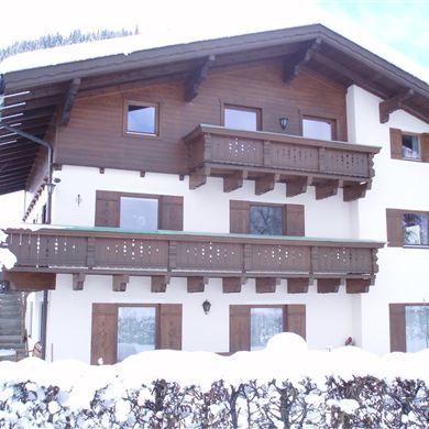 Haus Erika im Winter