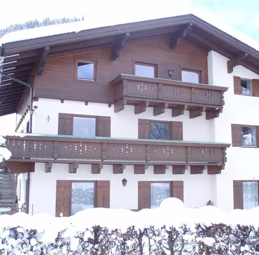 Haus Erika im Winter