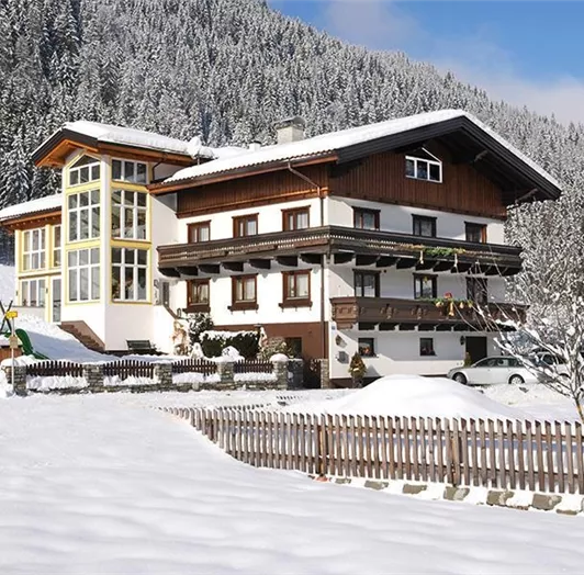 Haus Haber im Winter
