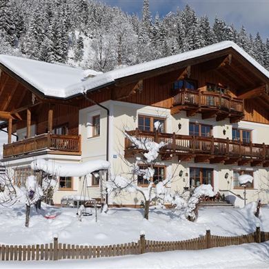 Haus Klieber im Winter