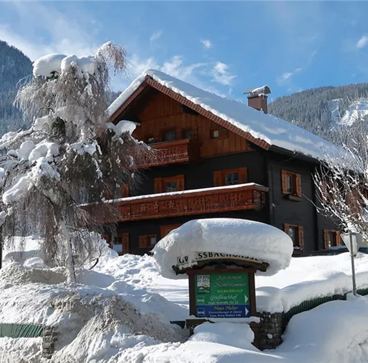 Haus Prax-Huber im Winter