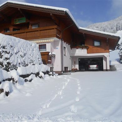Haus Sonnenschein im Winter