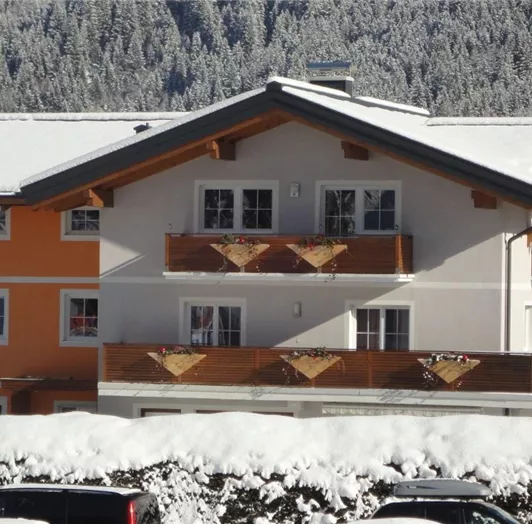 Haus Steger im Winter