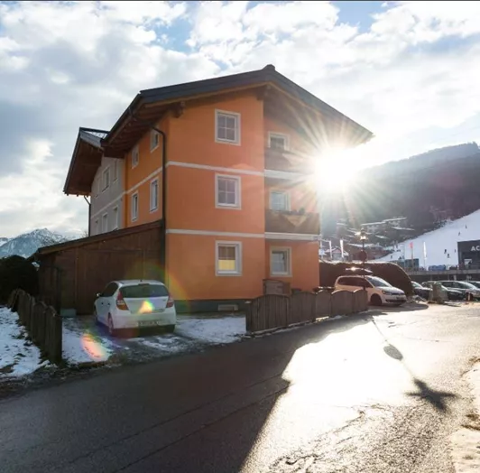 Haus Steger im Winter