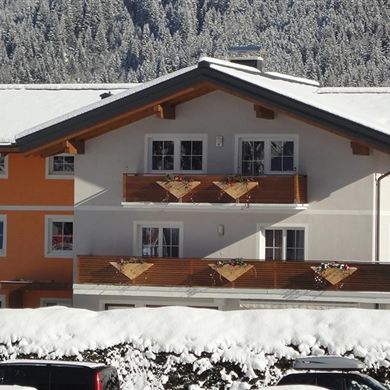 Haus Steger im Winter