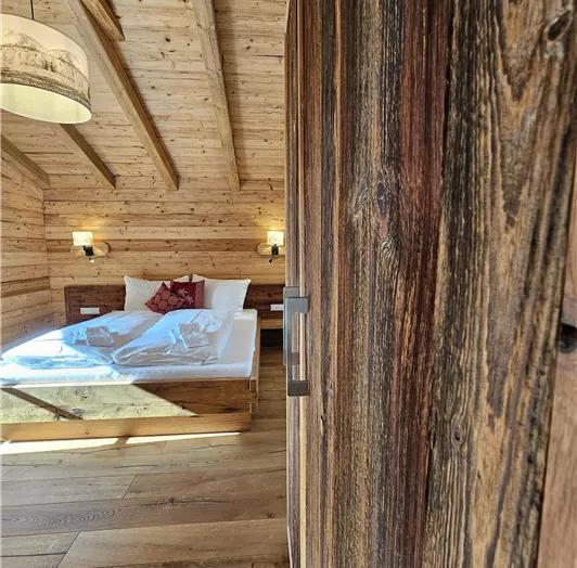 Hinterrohrgut Chalet Schlafzimmer