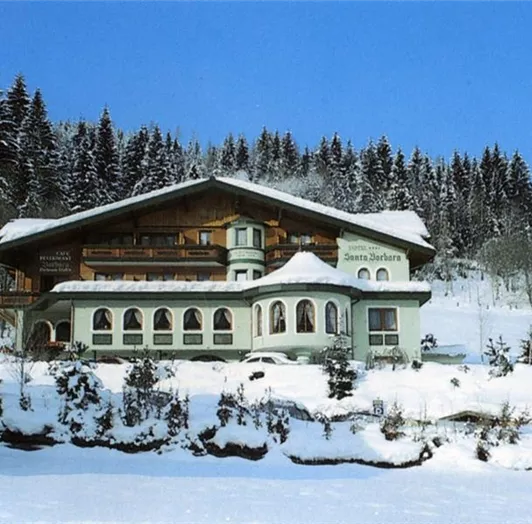 Hotel-Garni Santa Barbara im Winter