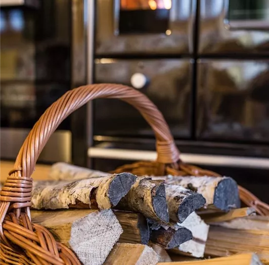 Immer genug Holz im Häuschen