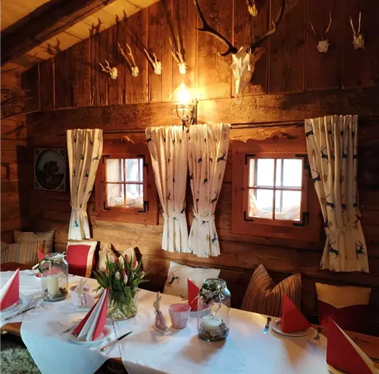 Hütte innen