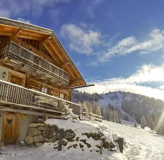 Hütte Winter