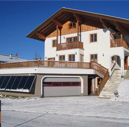 Haus Huber im Winter