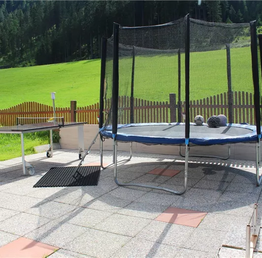 Außenbereich Gäste mit Aktivitäten