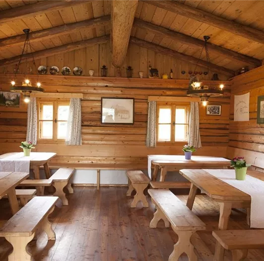 Innenansicht Grillhütte