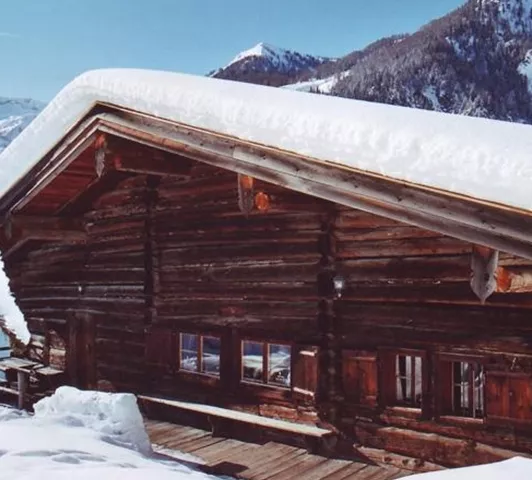 Kaltensteinhütte im Winter